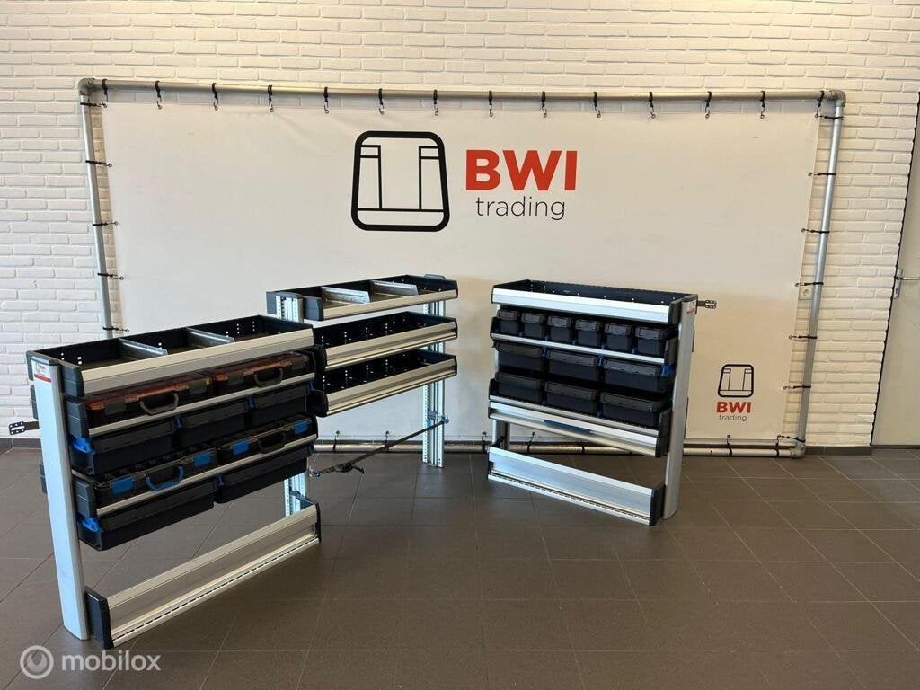 Sortimo set bedrijfswageninrichting L+R complete inrichting, Auto diversen, Overige Auto diversen, Ophalen of Verzenden