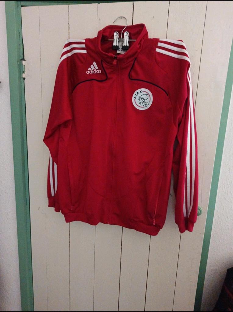 Adidas Ajax sportvest, Ophalen of Verzenden, Zo goed als nieuw, Adidas, Voetbal