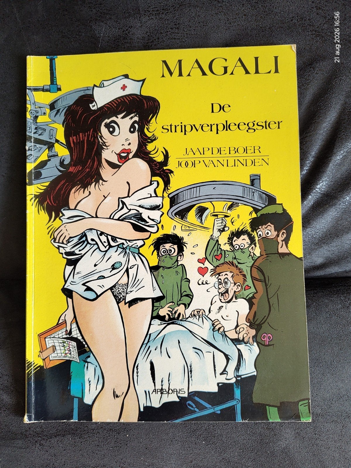 Magali:De stripverpleegster - Jaap de Boer & Joop van Linden, Eén stripboek, Ophalen of Verzenden, Zo goed als nieuw