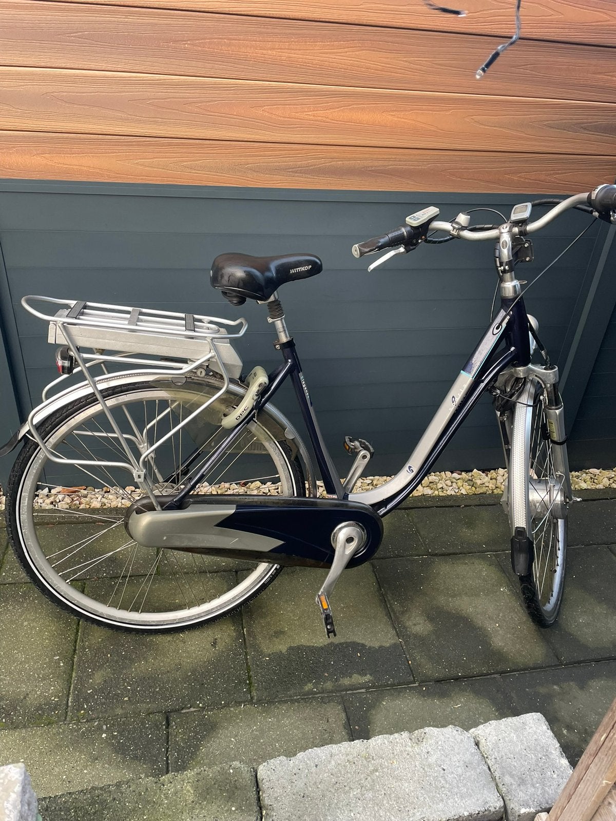 Nette elektrische herenfiets, Ophalen, Zo goed als nieuw, Overige merken