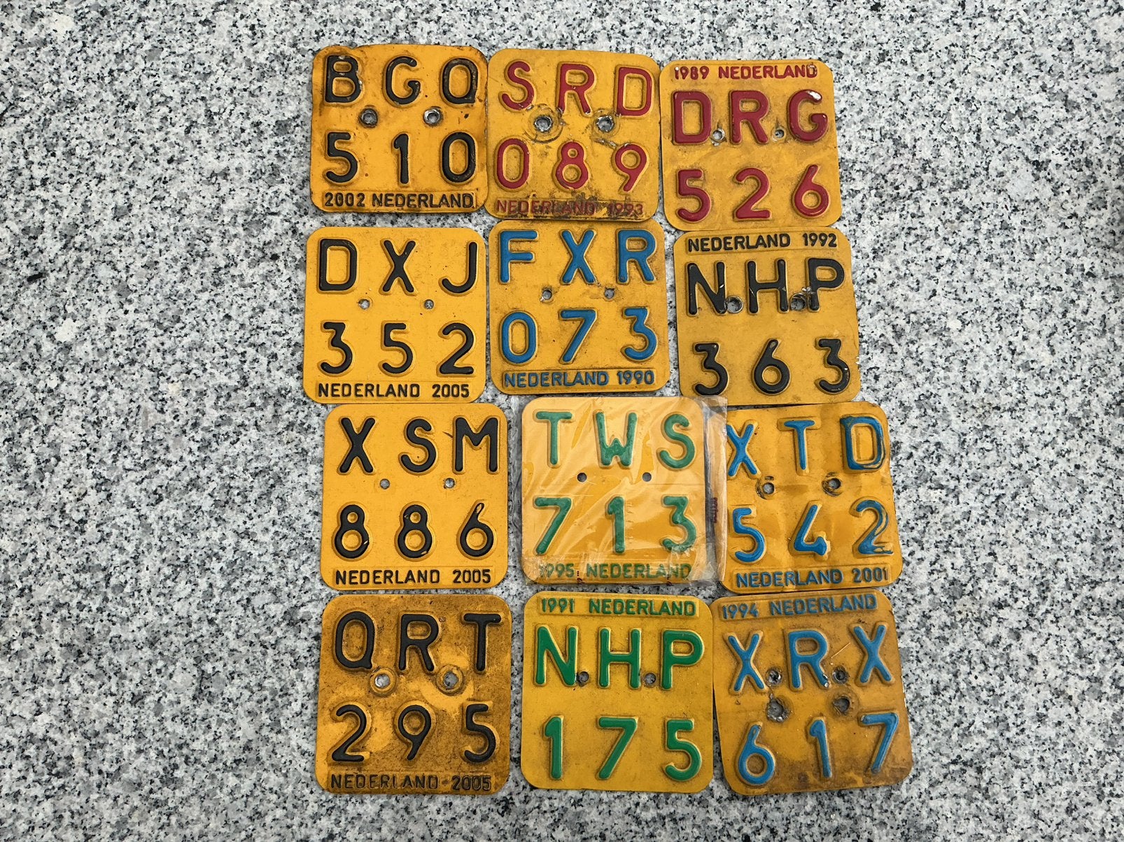 Oude verzekeringsplaatjes bieden, Verzamelen, Ophalen of Verzenden, Gebruikt