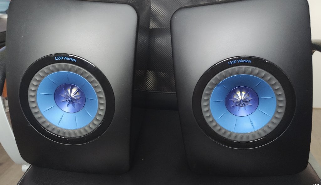 Kef ls50 wireless, Stereo speakers, Gebruikt, KEF, Inclusief kabels