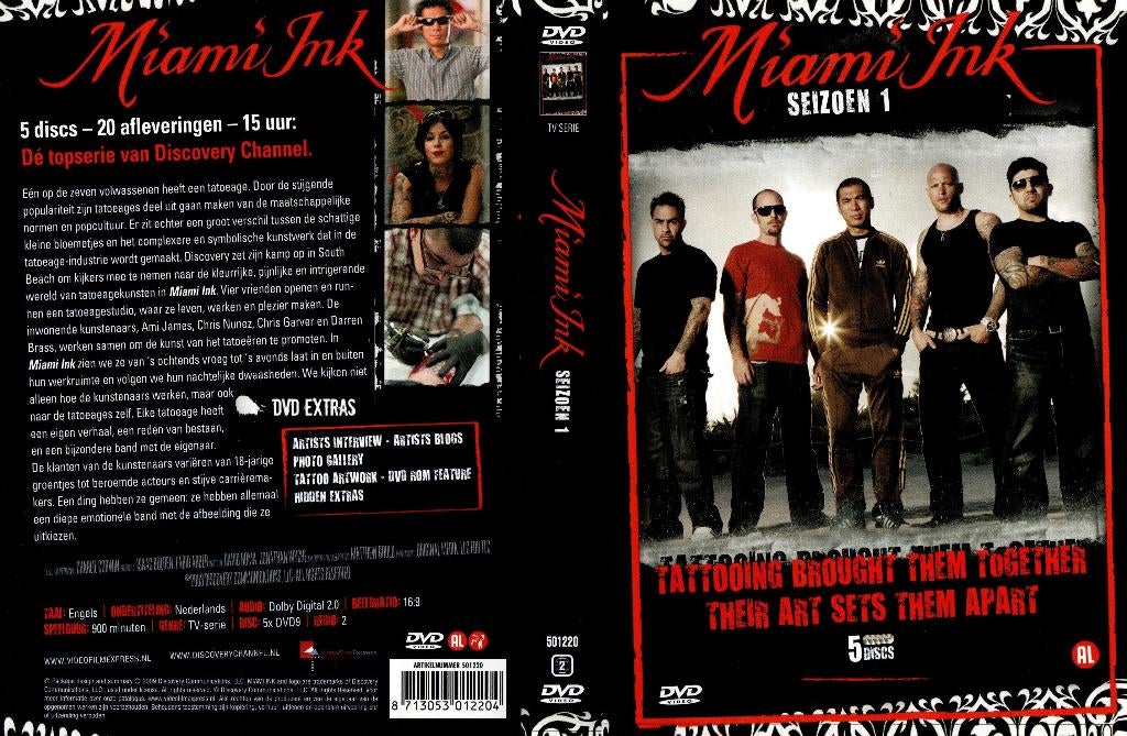 Maimi Ink, seizoen 1, Alle leeftijden, Ophalen of Verzenden, Zo goed als nieuw, Boxset