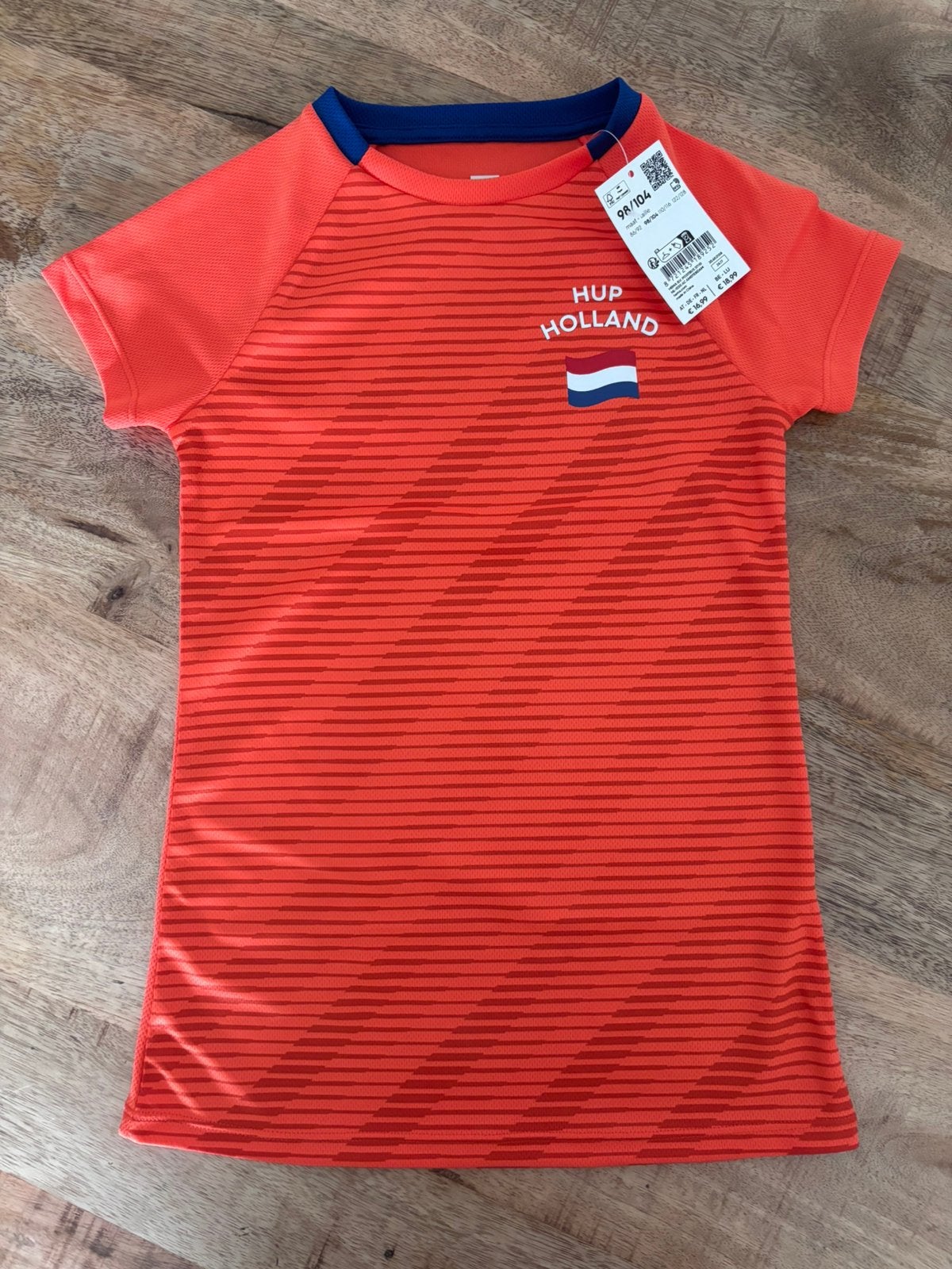 Nieuw HEMA Oranje Jurk / Voetbaljurkje "Hup Holland", Ophalen of Verzenden, Nieuw, Meisje, Jurk of Rok