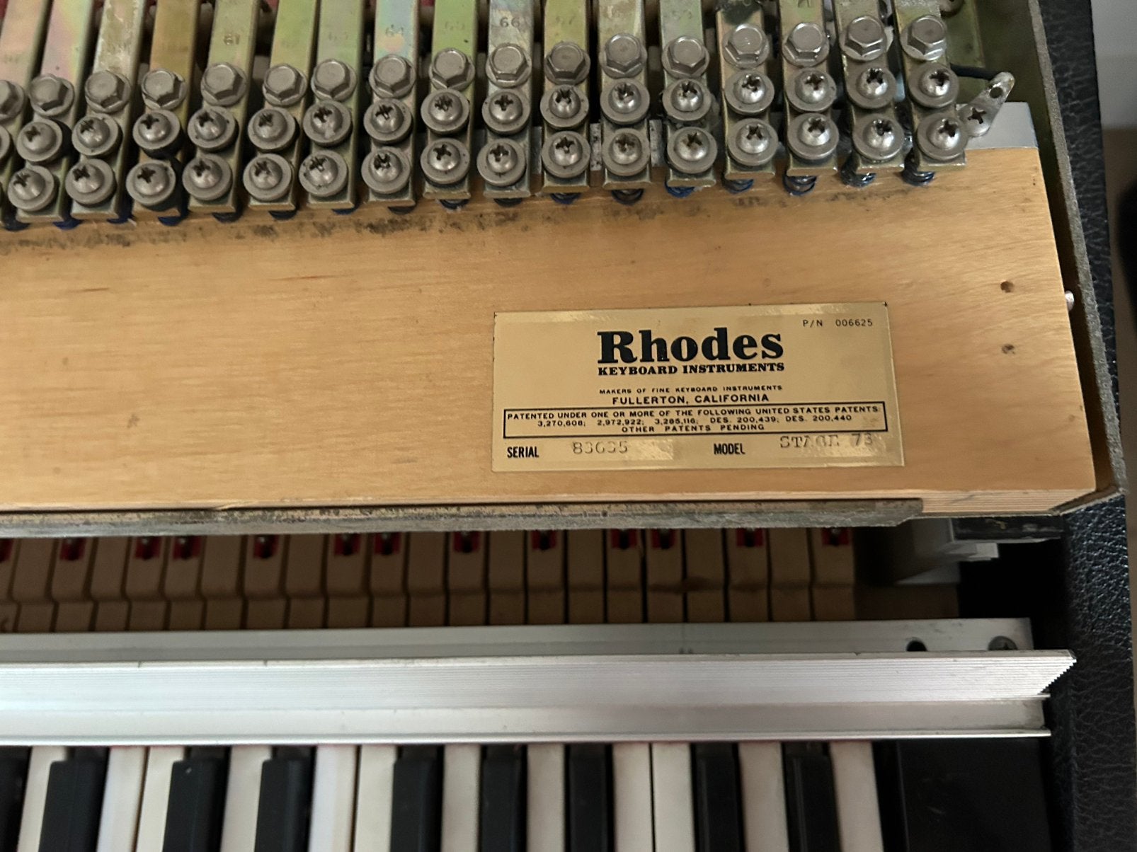Foto 14 van Rhodes Mark I 73 – Vintage elektrische piano