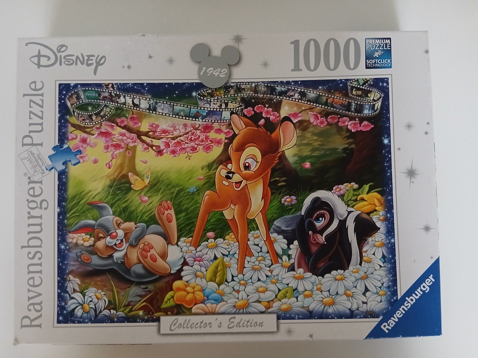 Bambi - Ravensburger Disney puzzel 1000 stukjes, Hobby en Vrije tijd, Denksport en Puzzels, Ophalen of Verzenden, 500 t/m 1500 stukjes