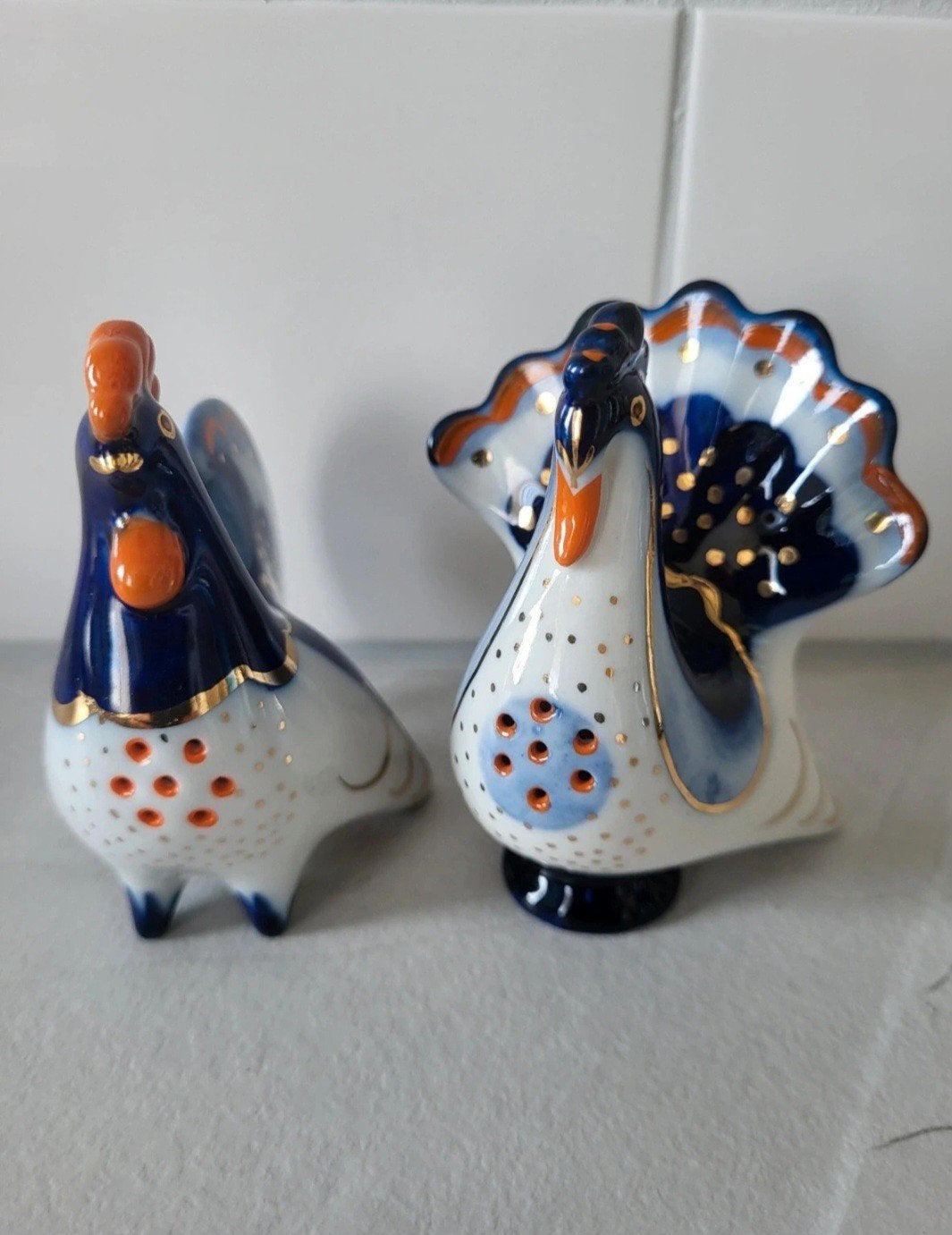 Prachtig Lomonosov Peper- en Zoutstel - USSR, Ophalen of Verzenden