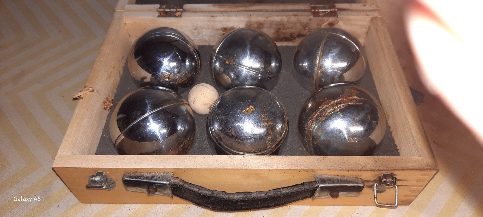 🌺🌞Gebruikte en beschadigde jeu de boules set 🌞, Ophalen, Gebruikt