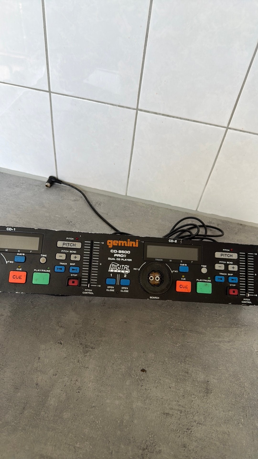 Gemini CD-9500 Pro II Dubbele CD-speler – DJ apparatuur, Audio, Tv en Foto, Cd-spelers, Ophalen of Verzenden, Gebruikt, Overige merken