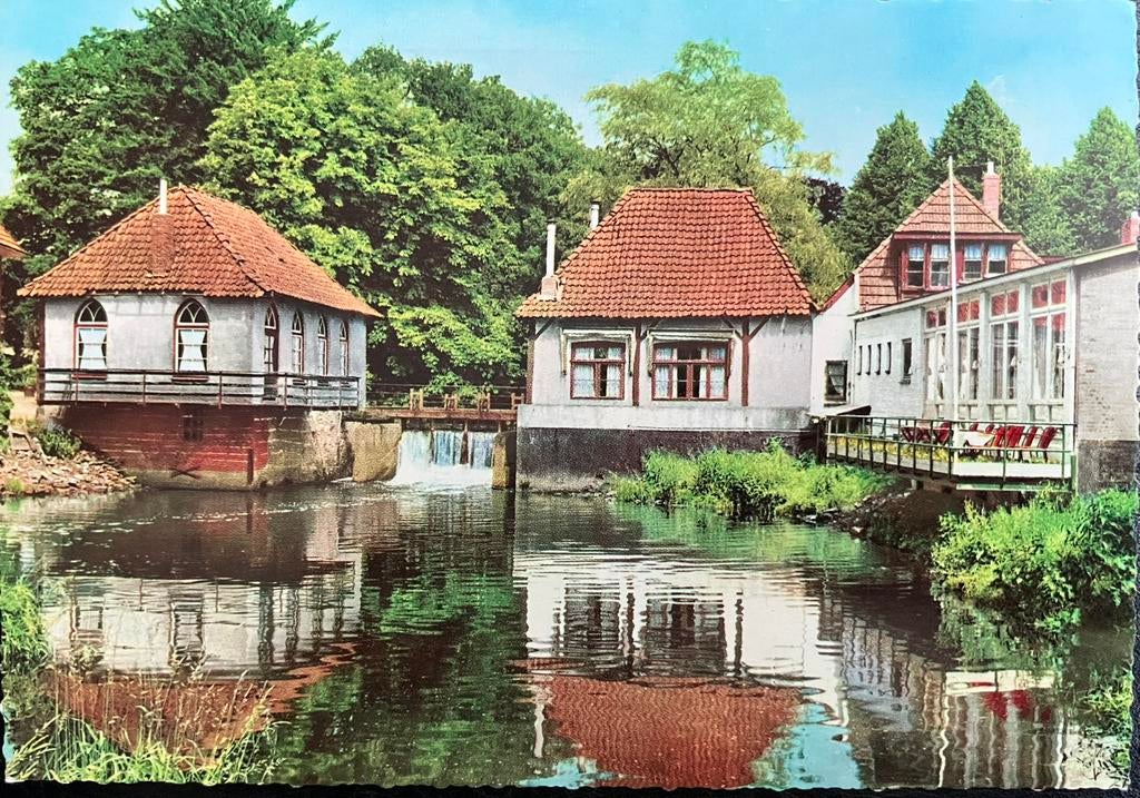 Ansichtkaart winterswijk met Watermolen Den Helder, Ophalen of Verzenden, 1960 tot 1980, Gelopen, Gelderland
