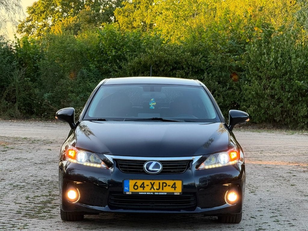 Lexus CT-H 200H 1.8 Hybrid 2012 Zwart, Auto's, Lexus, Dealer onderhouden, Zwart, Origineel Nederlands, CT-H