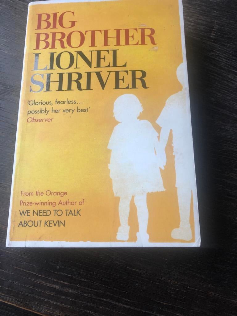 Big Brother - Lionel Shriver (Engels), Boeken, Romans, Gelezen, Wereld overig, Ophalen of Verzenden