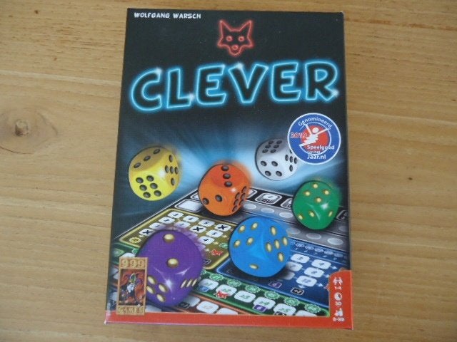 Clever, Vijf spelers of meer, Ophalen of Verzenden, Nieuw, 999 games