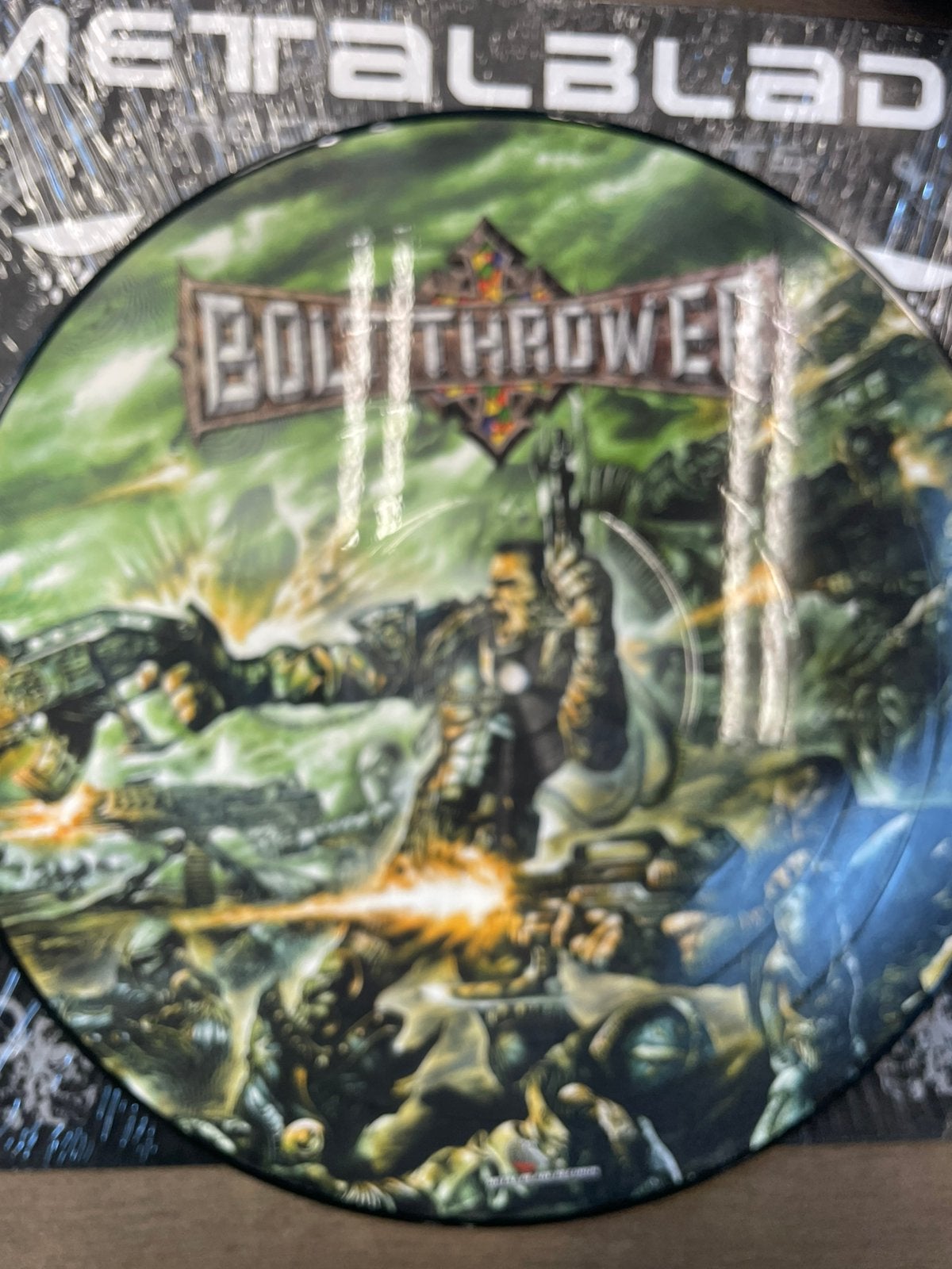 Bolt thrower - honour valour pride pdisc, Ophalen of Verzenden, Zo goed als nieuw