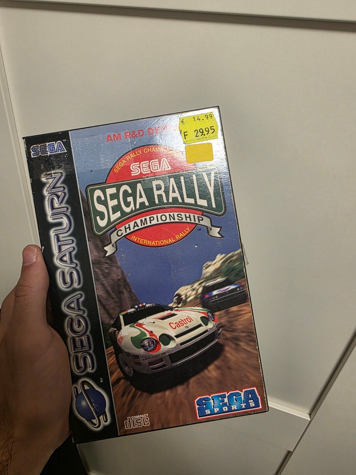 Sega Rally Championship - Sega Saturn (Zo goed als nieuw), Racen en Vliegen, 2 spelers, Ophalen of Verzenden, Zo goed als nieuw