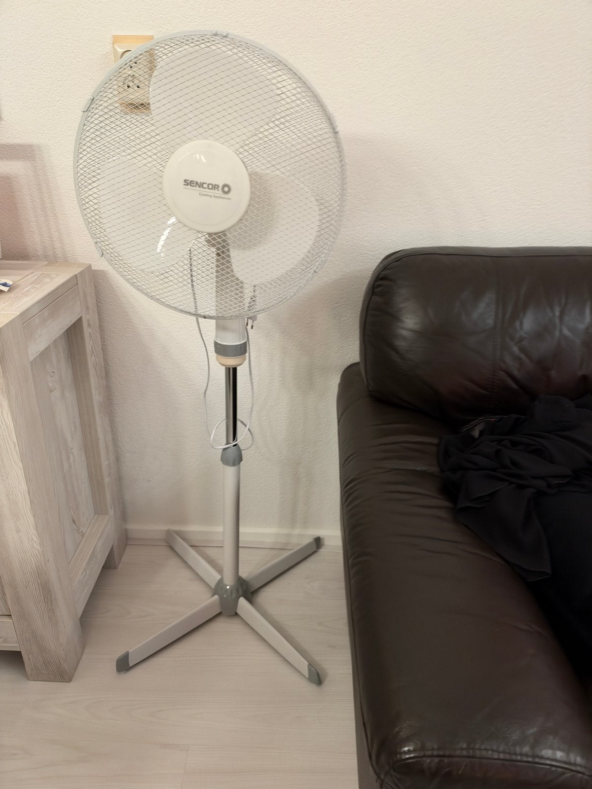 Ventilator - Wit, Ophalen, Zo goed als nieuw, Statiefventilator