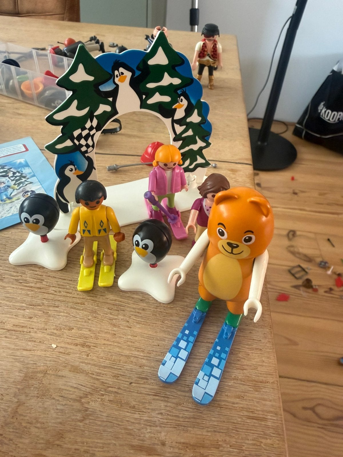 Leuk ski setje playmobile, Ophalen of Verzenden, Zo goed als nieuw