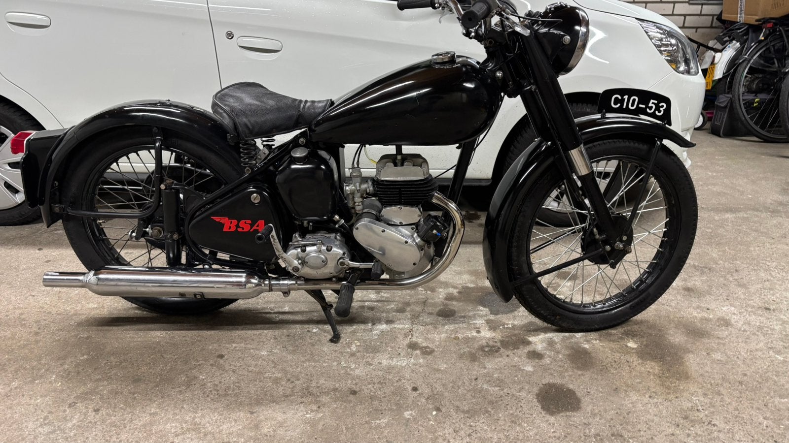 Te koop 2 keer BSA C10 1953 en 1951, Motoren