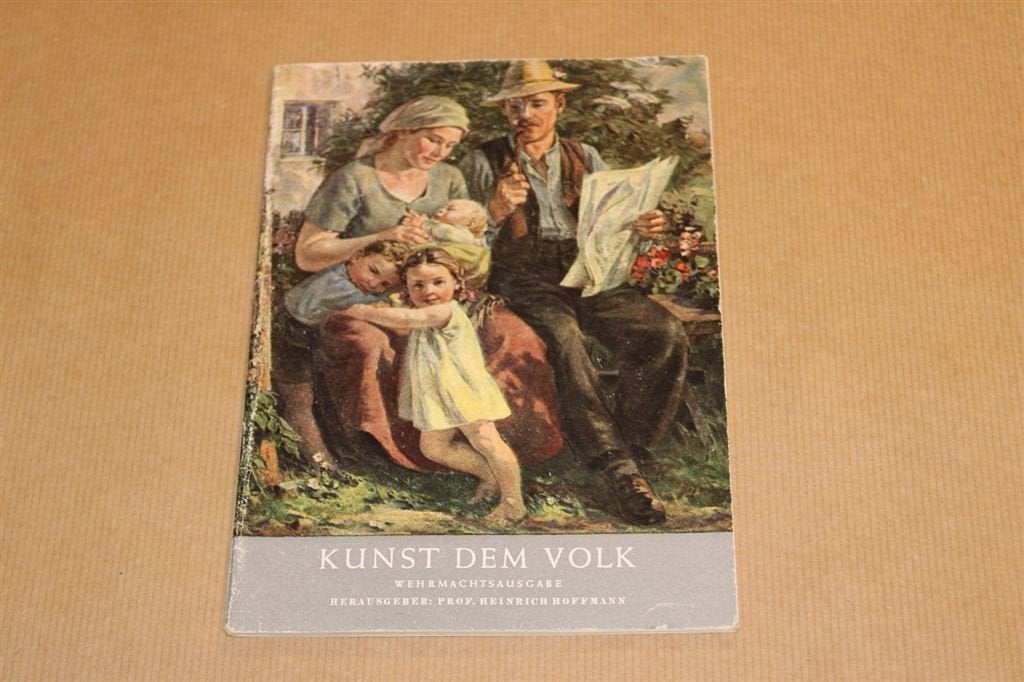 Kunst dem Volk - Wehrmachtsausgabe 1945 !!, Ophalen of Verzenden, Tweede Wereldoorlog, Gelezen, Overige onderwerpen
