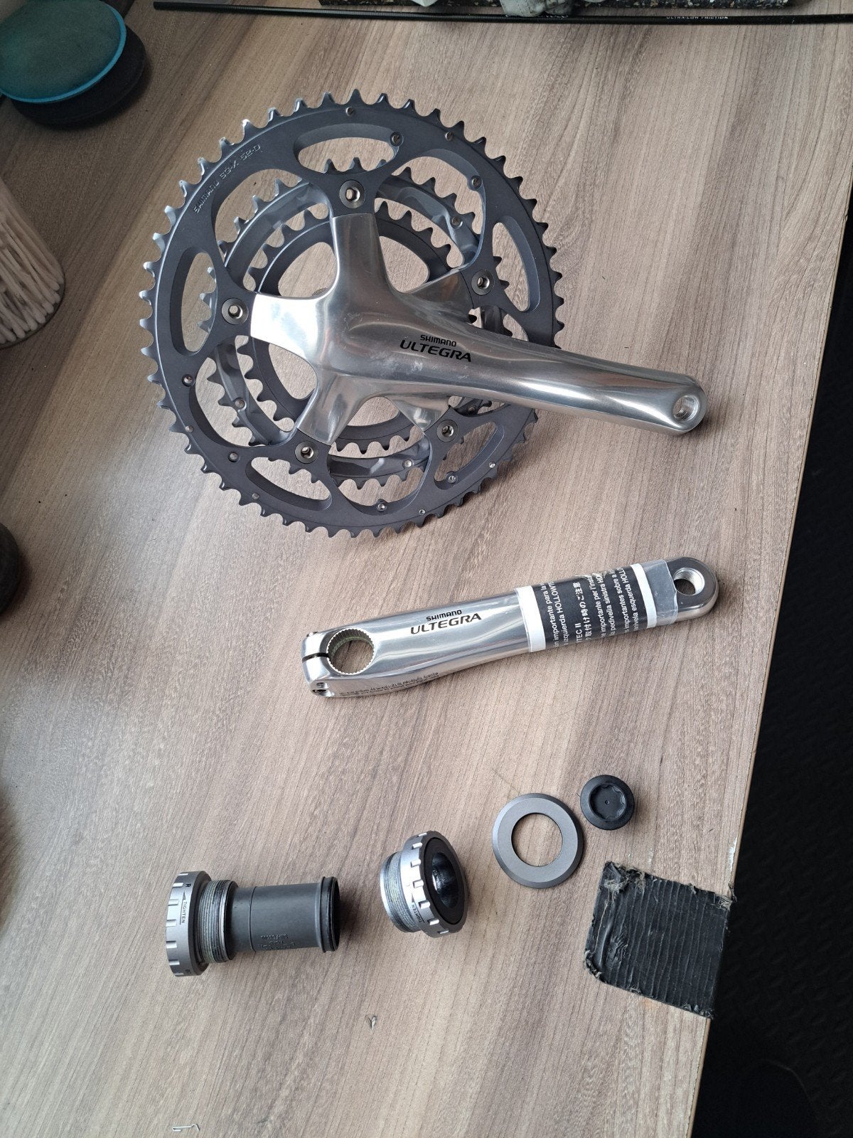 Shimano FC-6603 Ultegra crankstel., Fietsen en Brommers, Fietsonderdelen, Crankstel of Pedalen, Shimano Ultegra, Nieuw, Ophalen of Verzenden