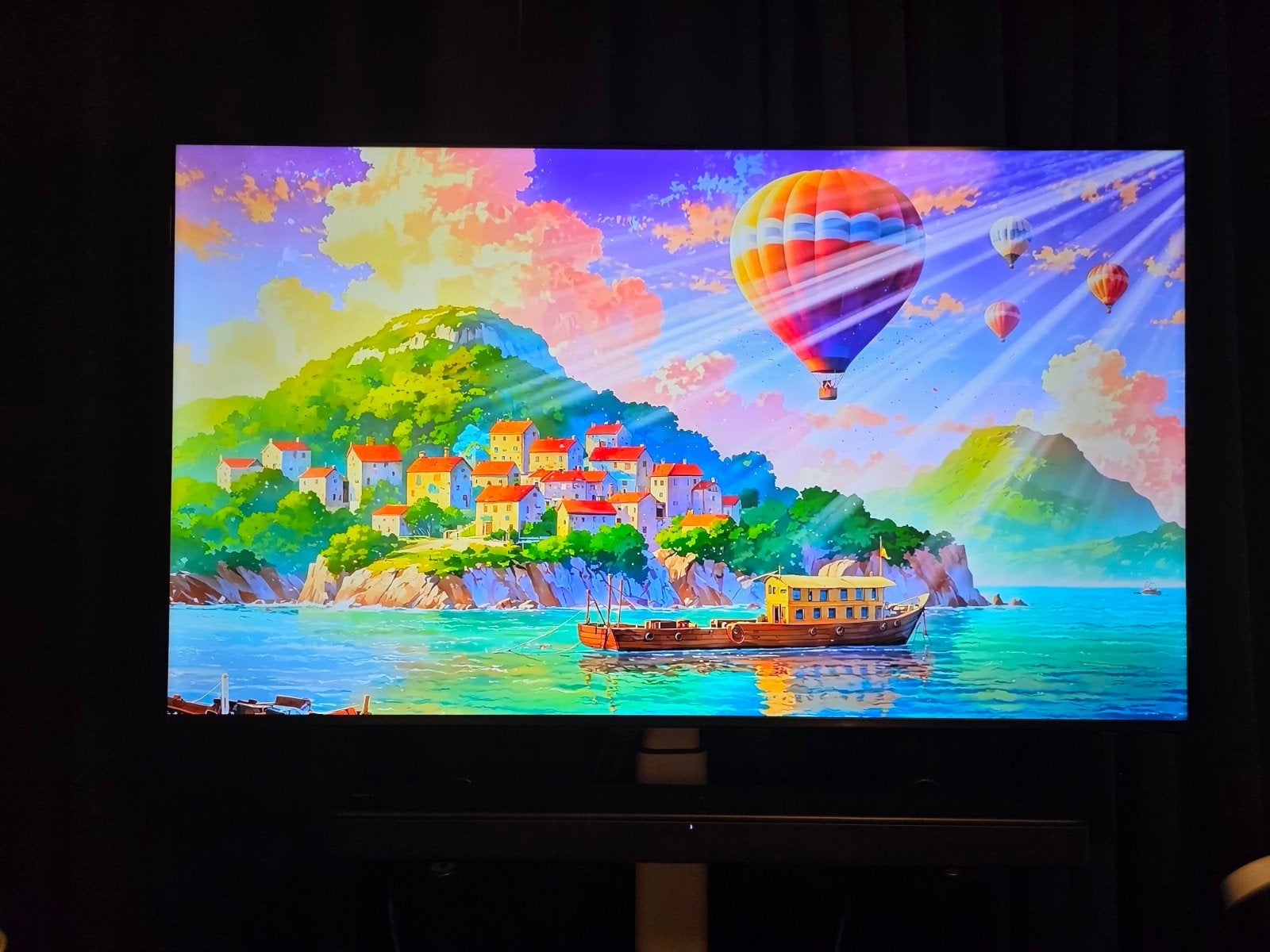 Samsung U800F 55 Inch TV + Stand + Sony HT-SF150 Soundbar, Ophalen, Zo goed als nieuw, Samsung, 100 cm of meer