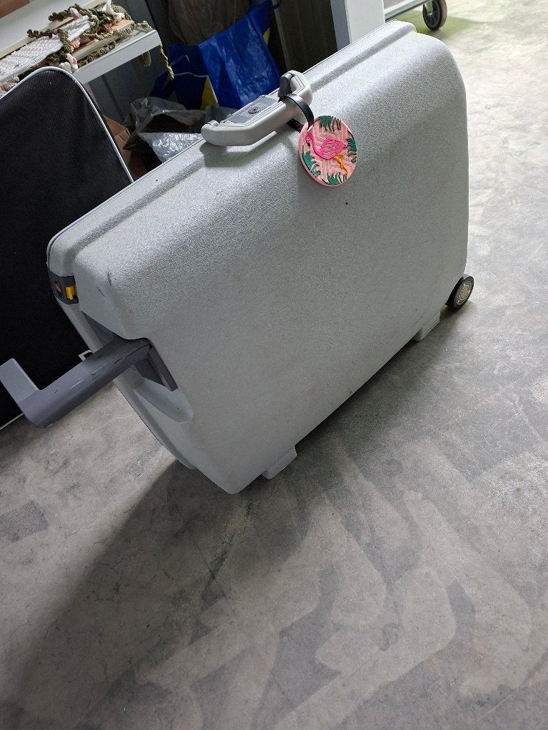 Samsonite koffer 15 euro, Gebruikt, Hard kunststof, 70 cm of meer, Ophalen