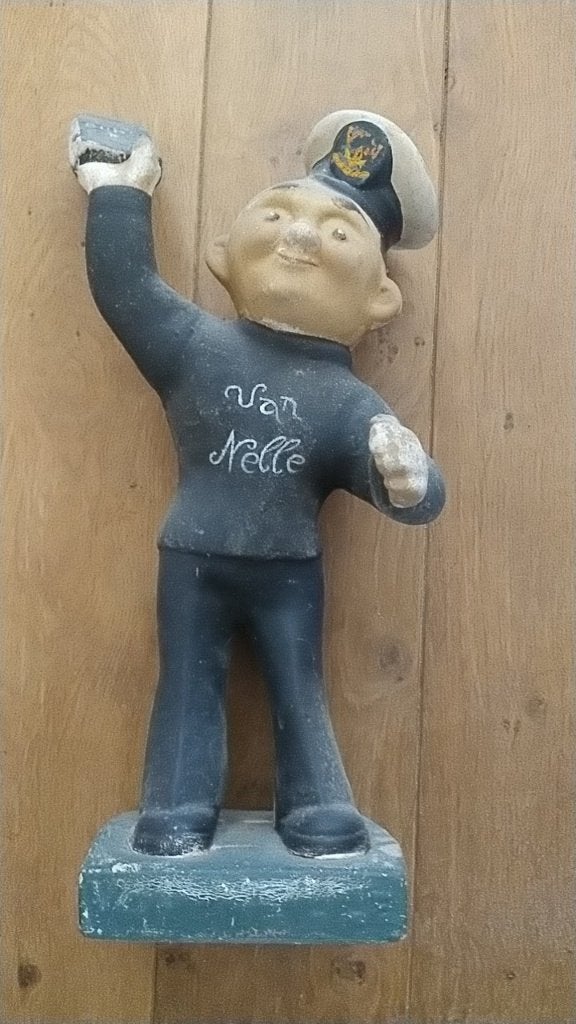 Van Nelle pop, uniek.54 cm hoog., Ophalen of Verzenden, Gebruikt, Overige typen