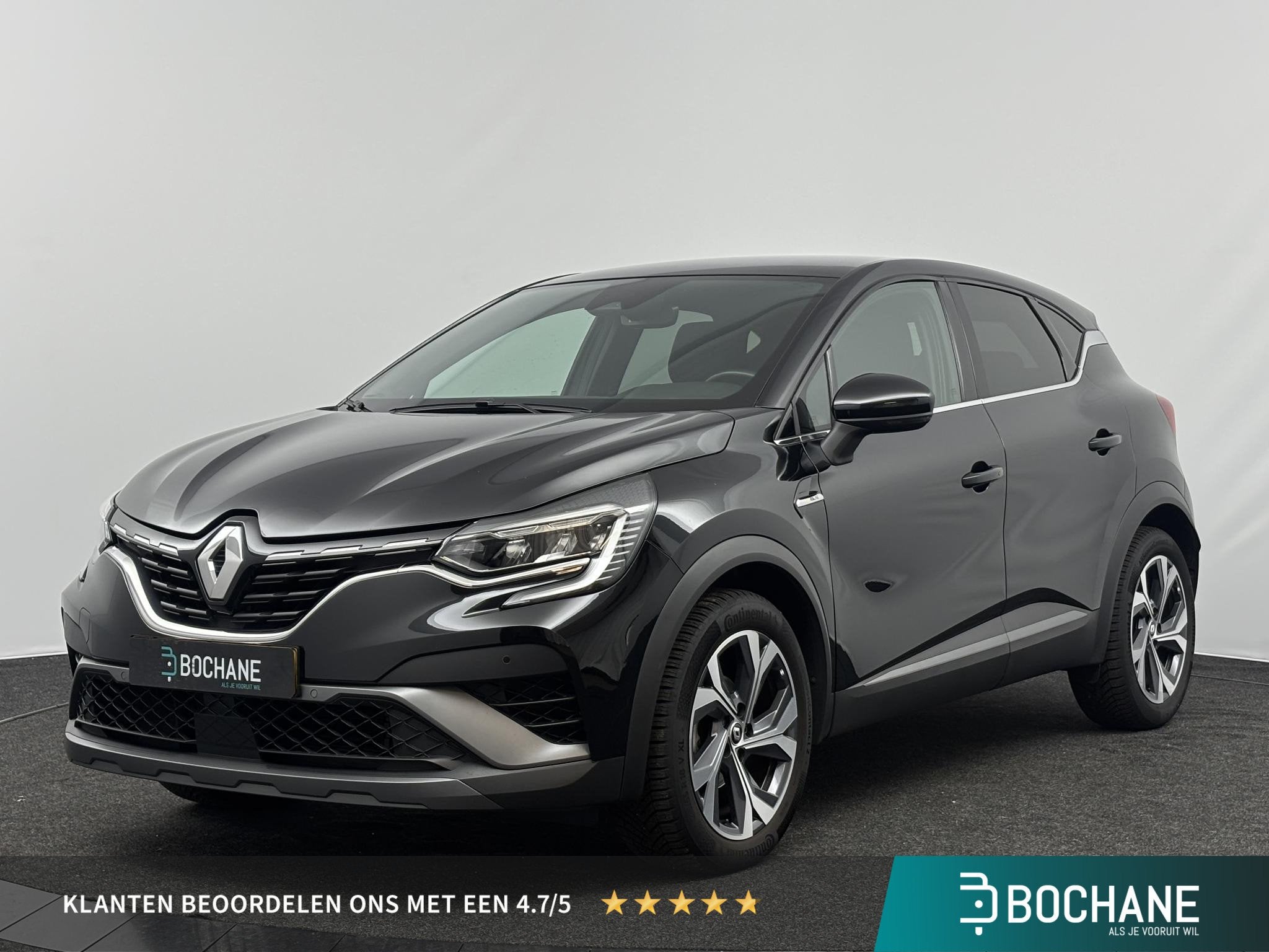 Renault Captur 1.3 TCe 140 EDC R.S. Line | Automaat | Trekha, Auto's, Gebruikt, 4 cilinders, Met garantie (alle), Leder en Stof