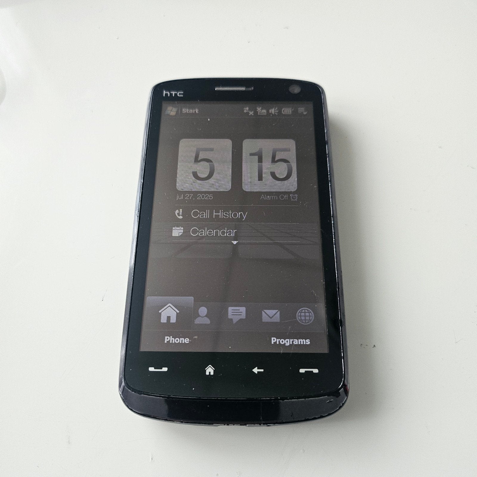 HTC Mobiele Telefoon - Zwart, Windows Mobile, HTC, Gebruikt, Zwart, 3 tot 6 megapixel