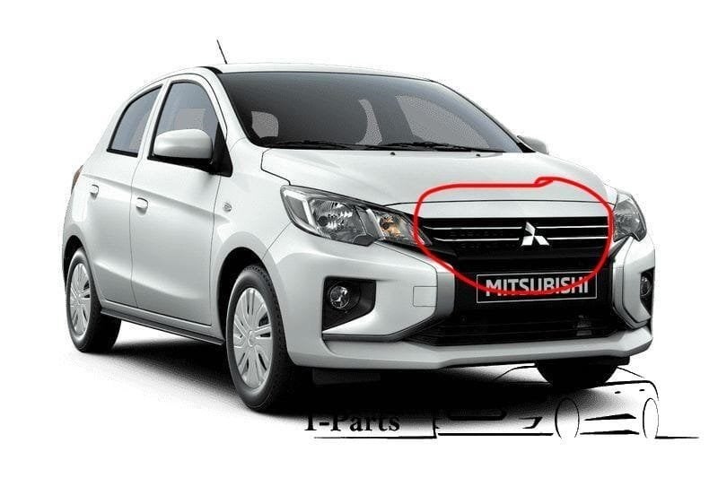 Mitsubishi space star nieuw bumper grill rooster voorbumper, Info@fabrikant.eu, Fabrikant BV, Voor, Nieuw
