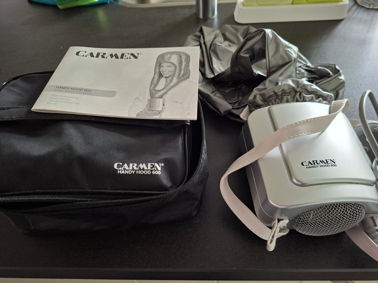 Carmen Handy Hood 600 - Draagbare Haardroger, Ophalen, Gebruikt, Haarverzorging