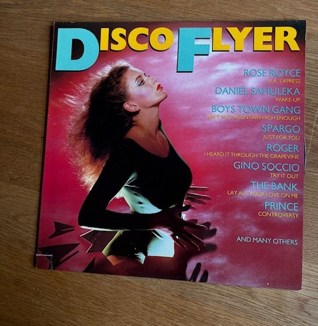 Disco Flyer LP - Diverse Artiesten (o.a. Prince, Rose Royce), LP, Gebruikt, Ophalen of Verzenden, Complilatie