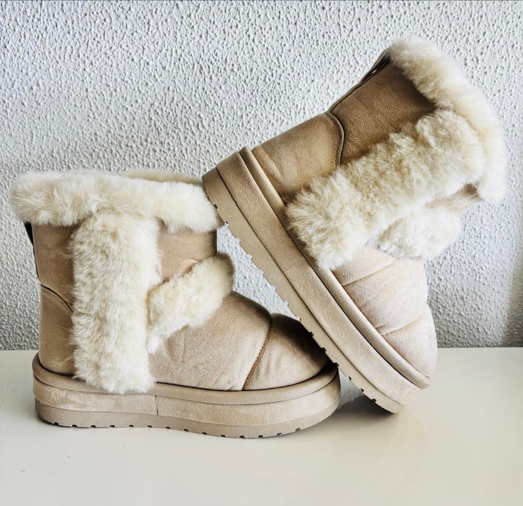 Uggs snowboots, maat 39, weinig gedragen, Kleding | Dames, Schoenen, Ophalen, Beige, Snowboots, Zo goed als nieuw