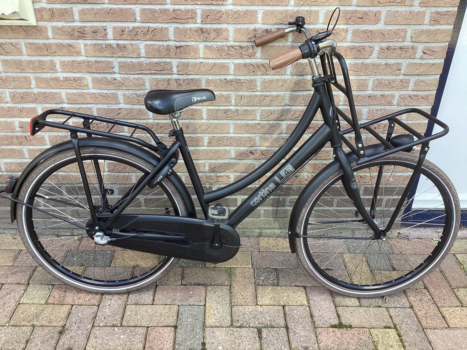 Cortina transportfiets 26 inch frame 46 mooie staat, Terugtraprem, Versnellingen, Zo goed als nieuw, Ophalen