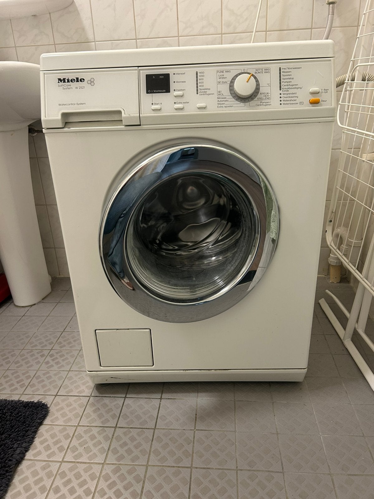 Miele softcare W2521 wasmachine, Witgoed en Apparatuur, Ophalen, Gebruikt, 85 tot 90 cm, 1200 tot 1600 toeren