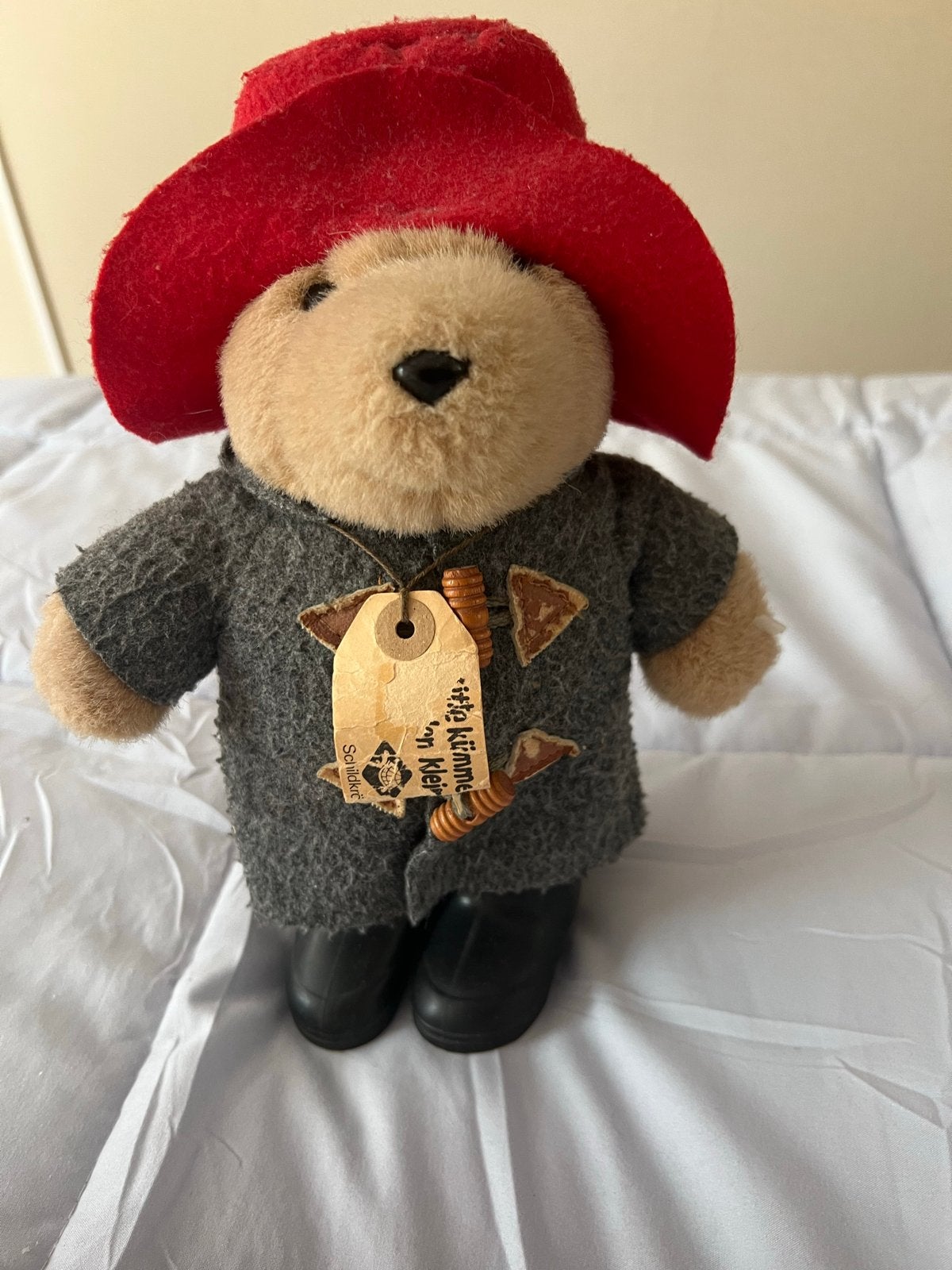 Paddington beer - 28 cm met label, Verzamelen, Beren en Cherished Teddies, Zo goed als nieuw, Ophalen