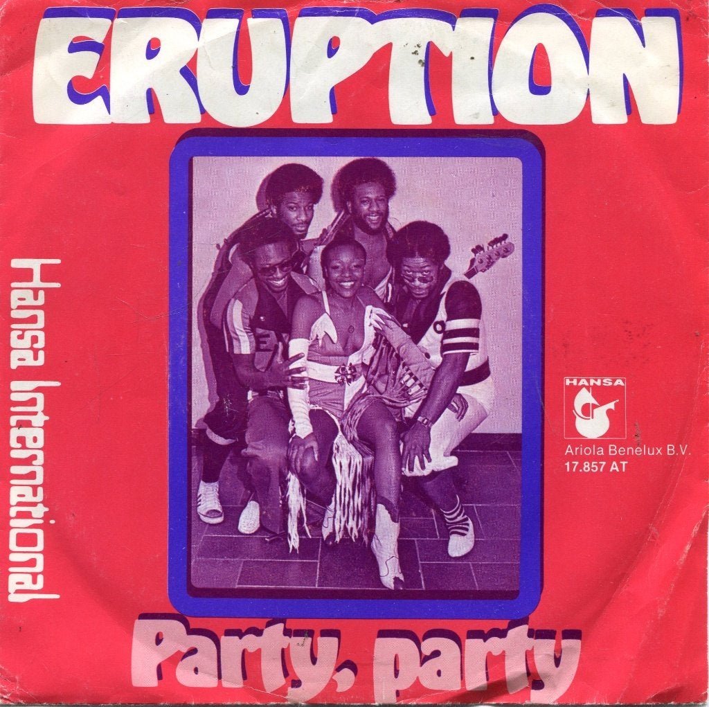 ERUPTION  -  Party party, Cd's en Dvd's, Gebruikt, 7 inch, Pop, Fotohoes