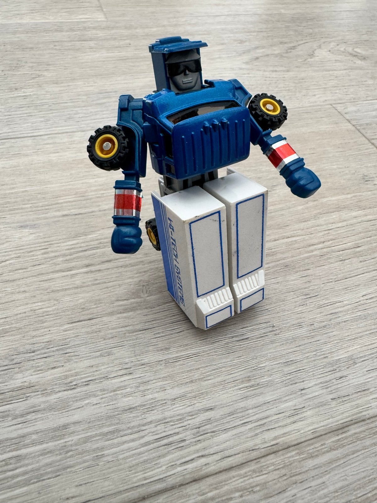 Vintage MC Toy Dyna Moto-Bot Playbot Robot Friction Vrachtwa, Ophalen of Verzenden, Gebruikt