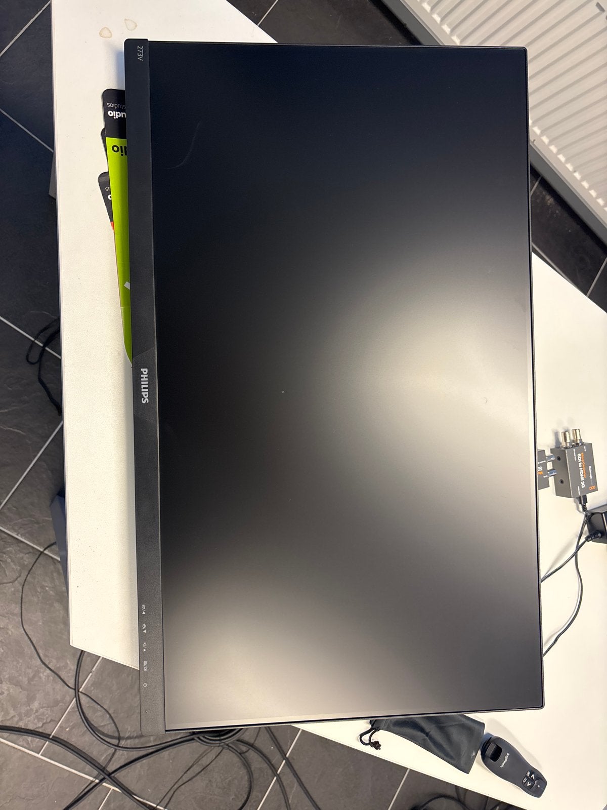 2x Philips 273V7Q monitoren + beugel, Ophalen, Gebruikt, Full HD, HDMI