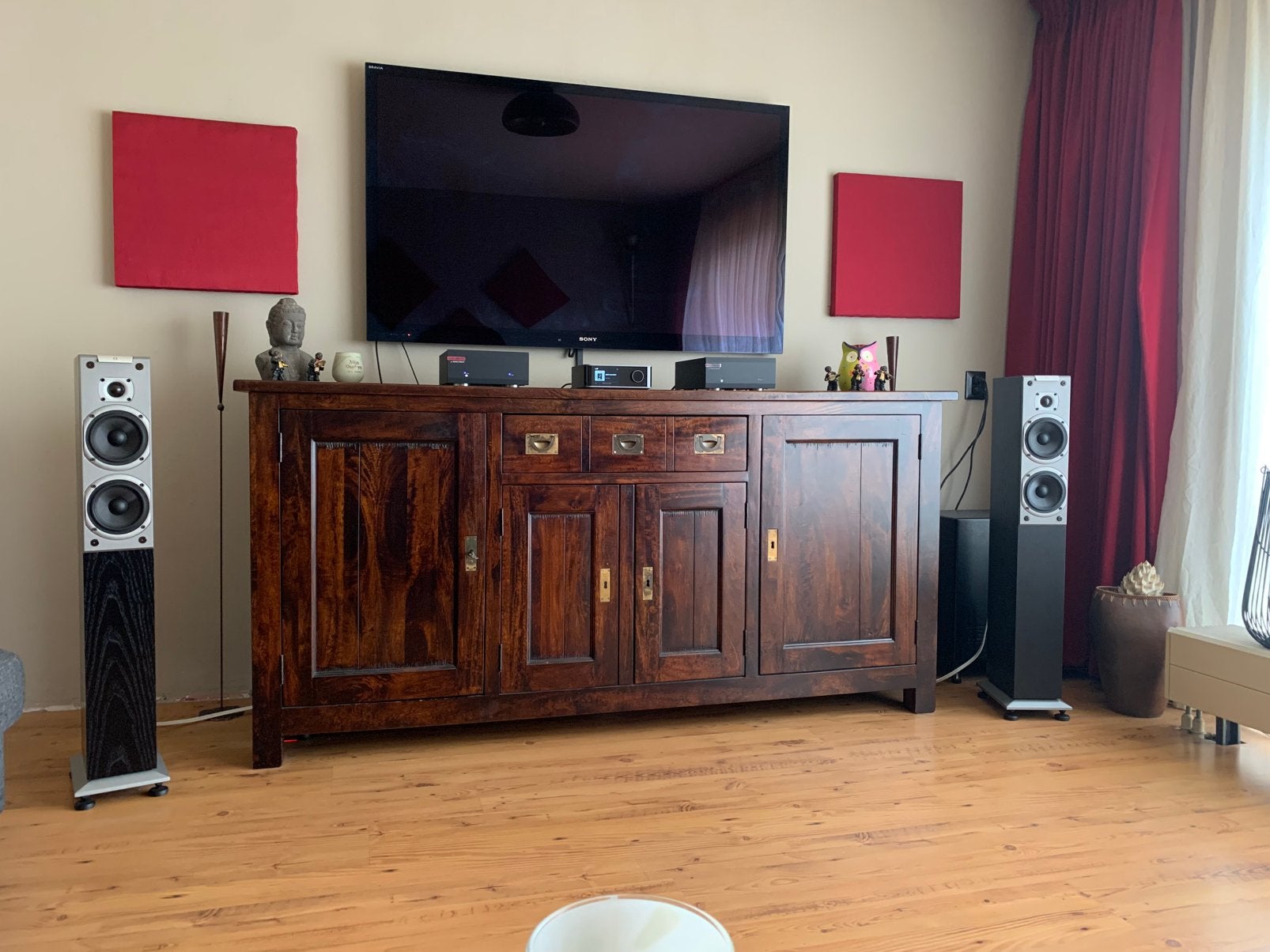 Audiovector KI3 Super Vloerstaande Luidsprekers, Audio, Tv en Foto, Luidsprekers, Zo goed als nieuw, 120 watt of meer, Front, Rear of Stereo speakers