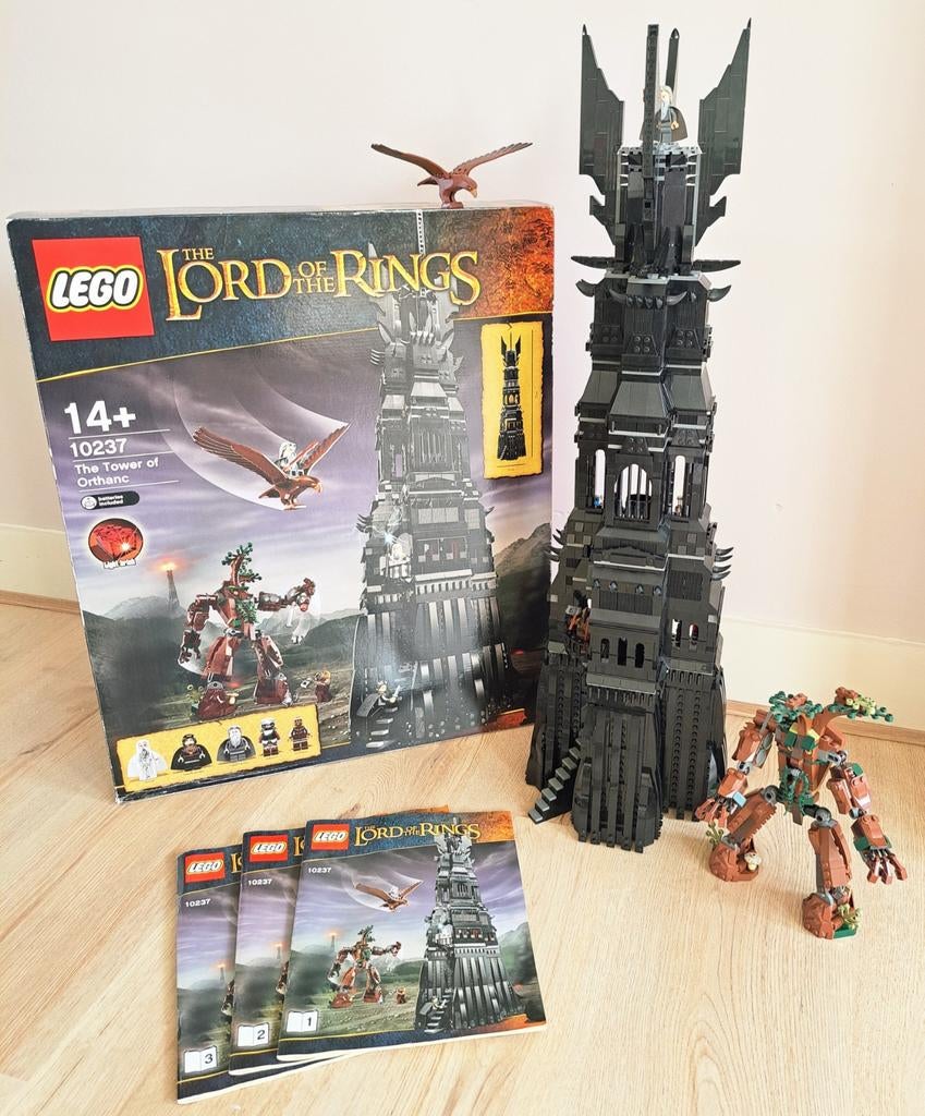 LEGO 10237 Tower of Orthanc, Lord of the Rings, Kinderen en Baby's, Speelgoed | Duplo en Lego, Ophalen, Gebruikt, Complete set