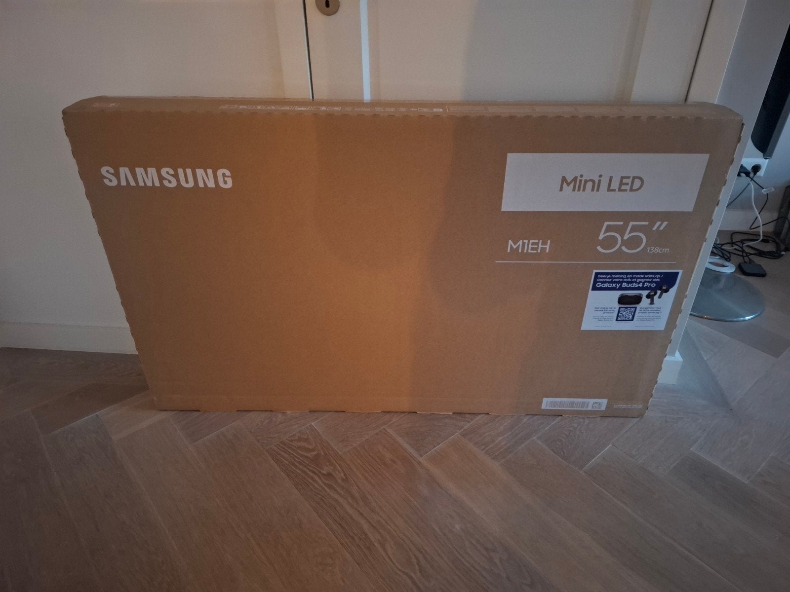 Samsung Mini LED 55 inch 4K Smart TV (Nieuw in doos), Ophalen, LED, 50 Hz, Nieuw