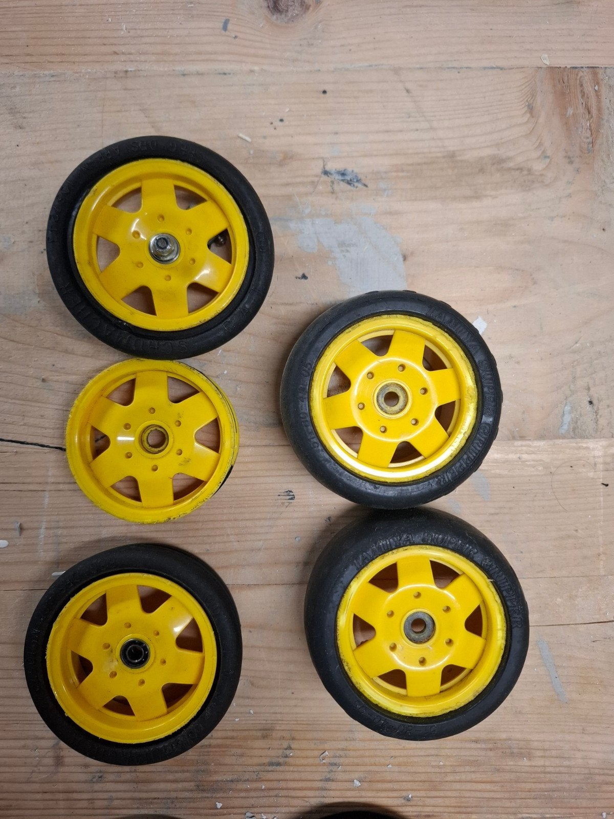 Banden Tamiya fighter buggy rx, Ophalen of Verzenden
