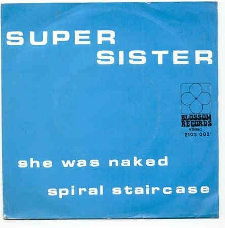 Nederbeat-Supersister- She was Naked, Verzenden, 7 inch, Zo goed als nieuw, Beschermende buitenhoes