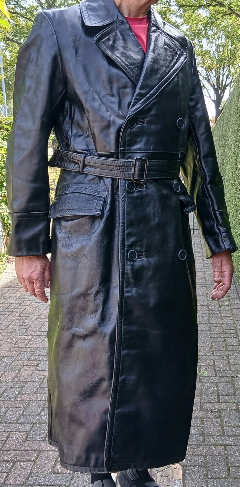Vintage VEKA Groningen Leren Motorjas - Jaren '60, Ophalen of Verzenden, Tweedehands, Jas | leer