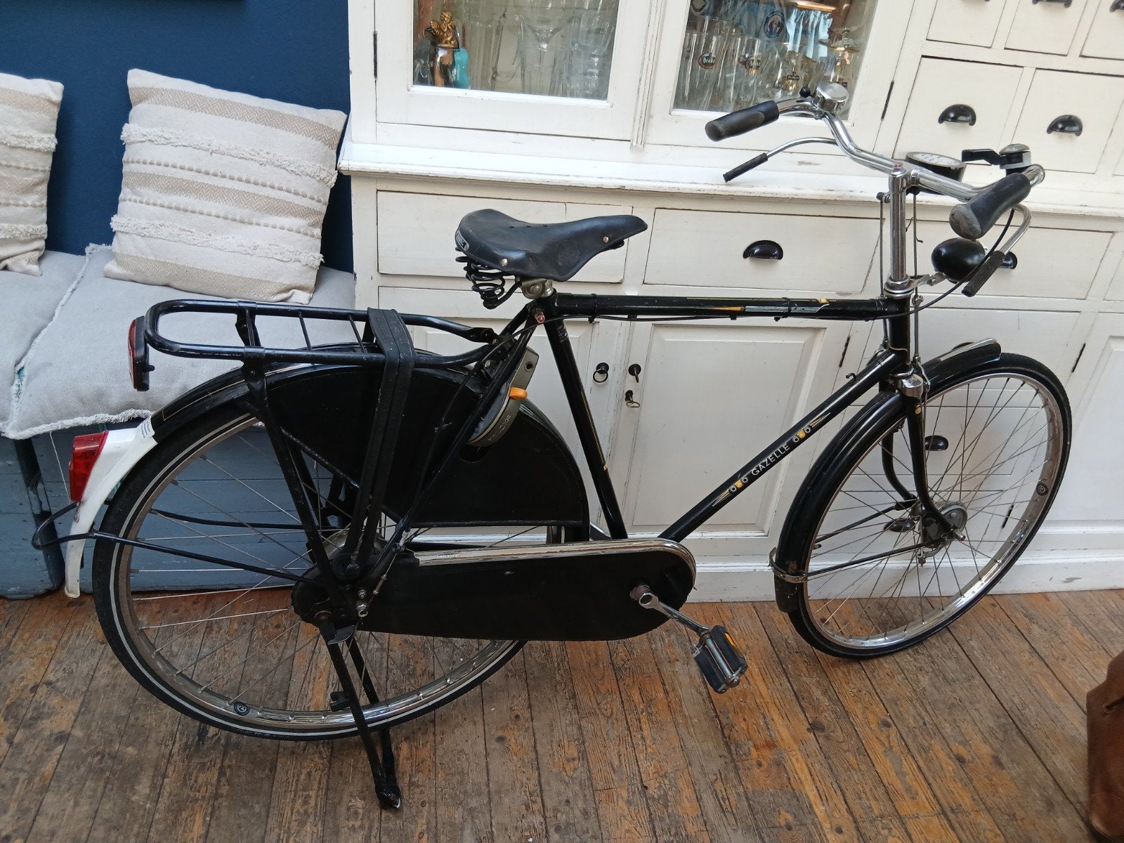 Gazelle Herenfiets 28 inch, 3 versnellingen, trommelremmen, Gebruikt, Versnellingen, Ophalen of Verzenden, Gazelle