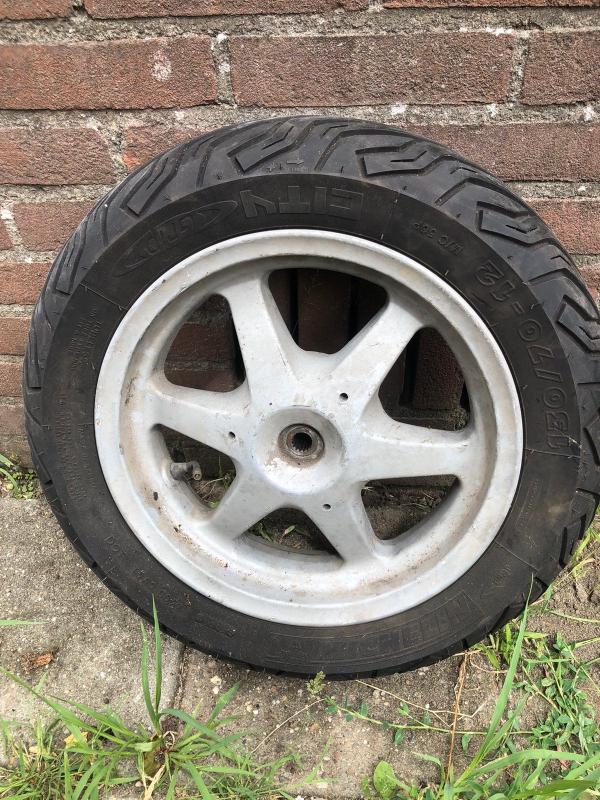 Yamaha jog RR achterband achterwiel achter band wiel velg, Ophalen of Verzenden, Gebruikt, Overige typen