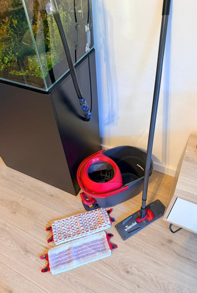 Vileda UltraMax Turbo dweil set met 2 soorten doekjes, Ophalen, Mop of Dweil