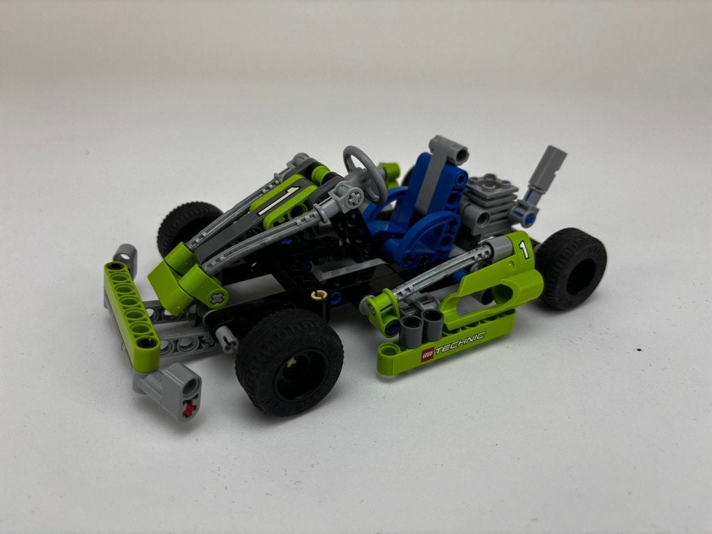 Lego 8256 Super Kart, Lego, Compleet, Ophalen of Verzenden, Zo goed als nieuw