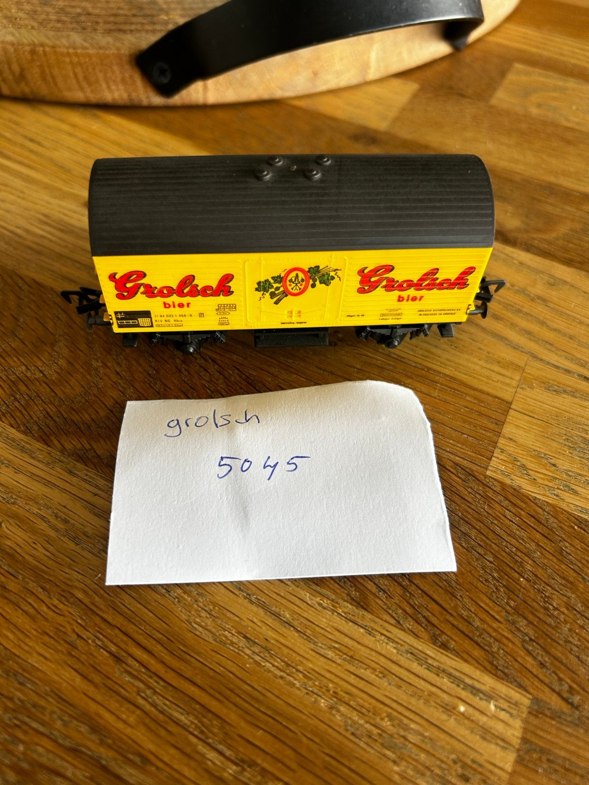 Fleischmann H0 5045 NS Grolsch Bier Koelwagon Tijdperk IV, Gebruikt, Gelijkstroom, Verzenden, Fleischmann